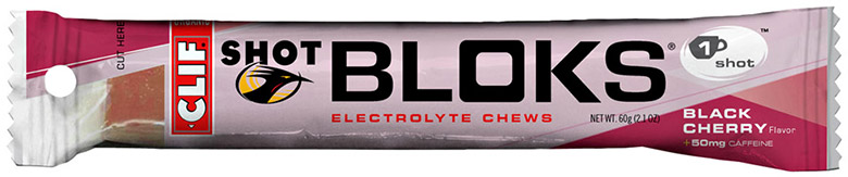 CLIF SHOT BLOKS Chews Black Cherry 