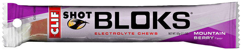 CLIF SHOT BLOKS Chews Mountain Berry 