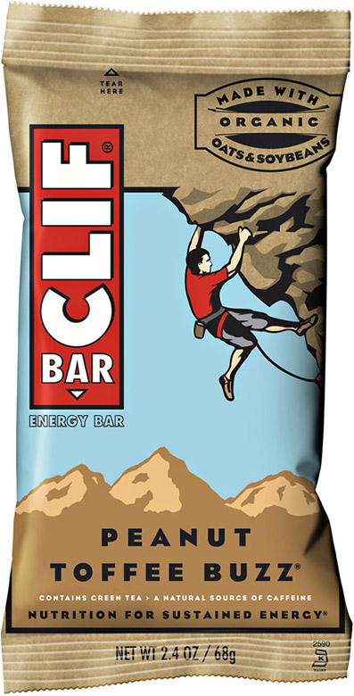 CLIF BAR Peanut Toffee Buzz 