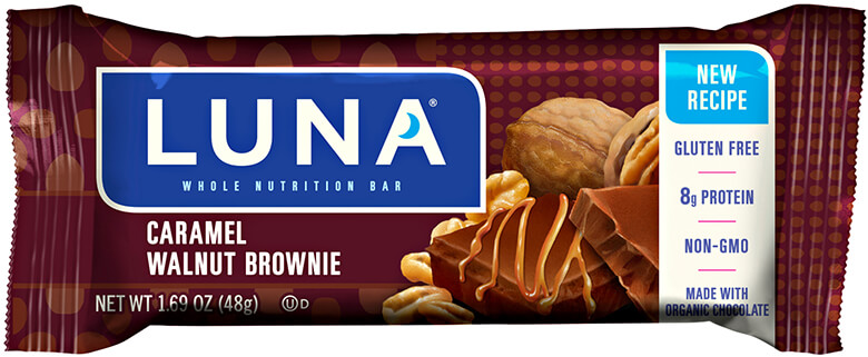 LUNA Bar Caramel Nut Brownie 
