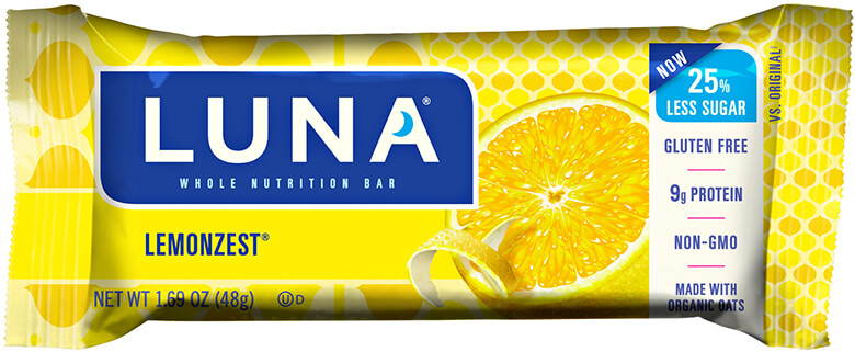 LUNA Bar Lemon Zest 
