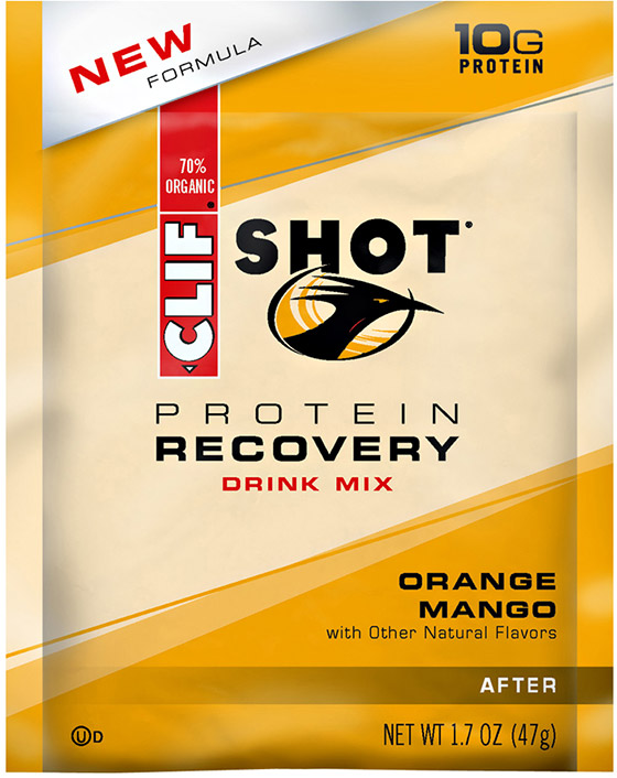 CLIF SHOT Recovery Drink Mix Orange Mango 