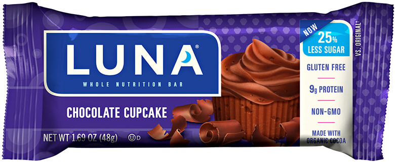 LUNA Bar Chocolate Cupcake