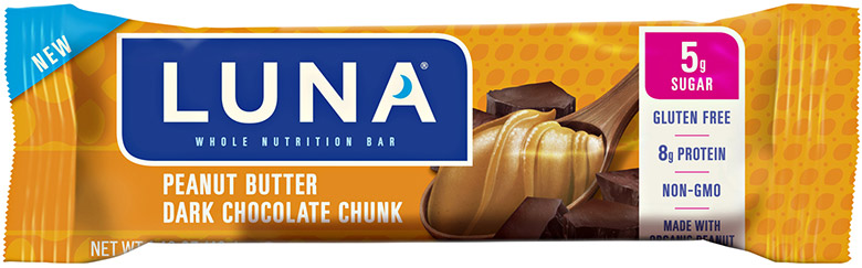 LUNA Bar - Peanut Butter Dark Chocolate Chunk